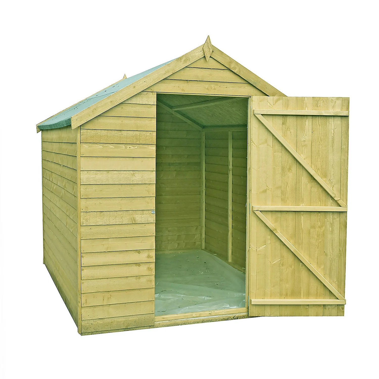 Shire 7x5ft Pressure Treated Garden Shed - Image 2