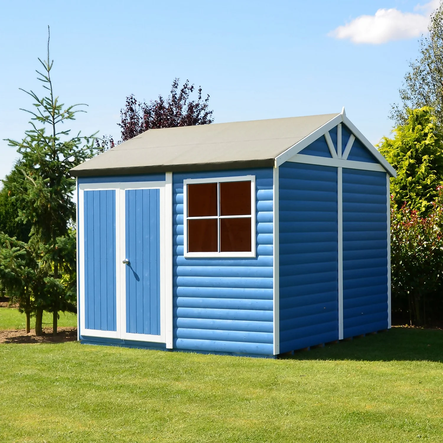 Shire 12 X 12ft Mammoth Double Door Garden Shed - Image 2