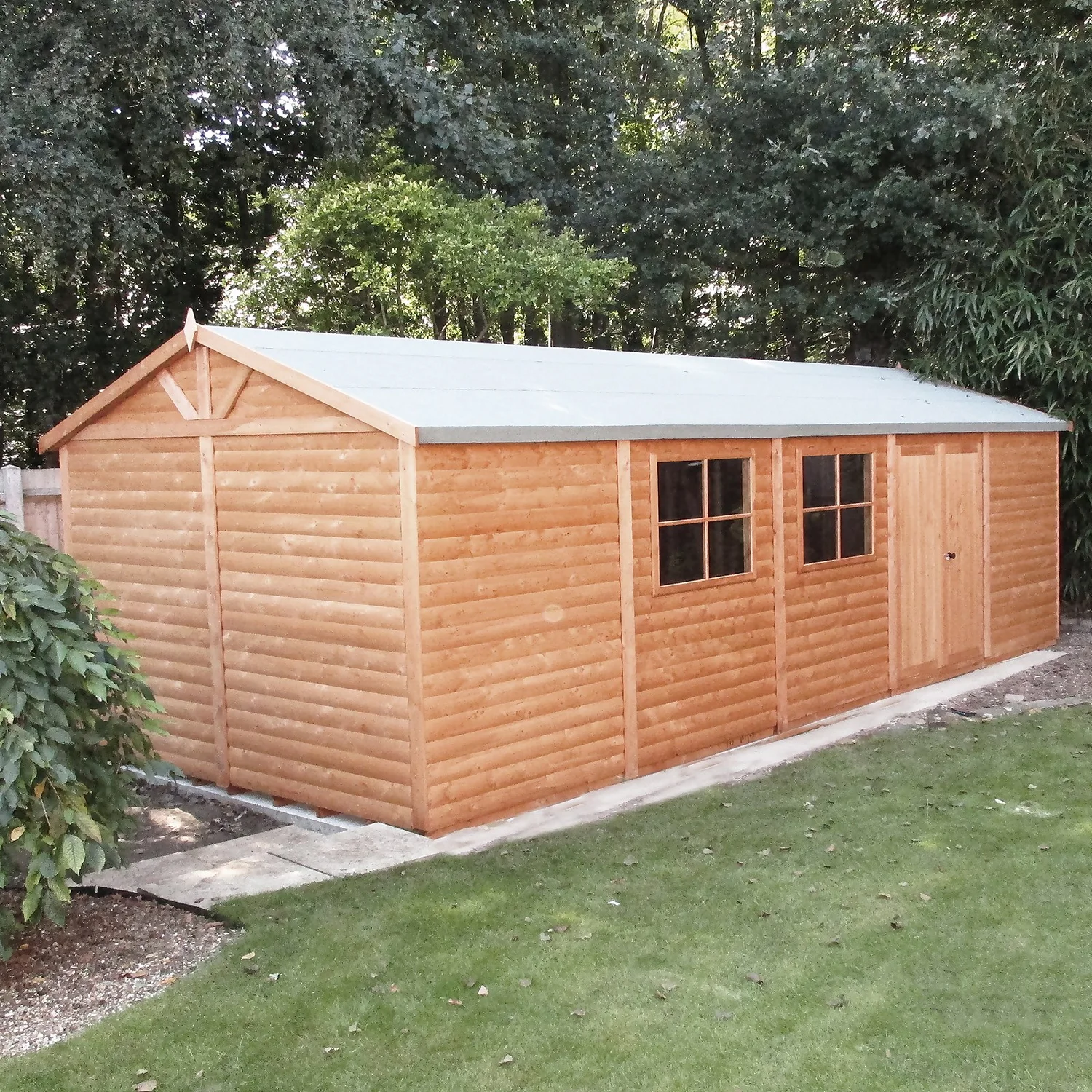 Shire 12 X 30ft Mammoth Double Door Garden Shed - Image 2