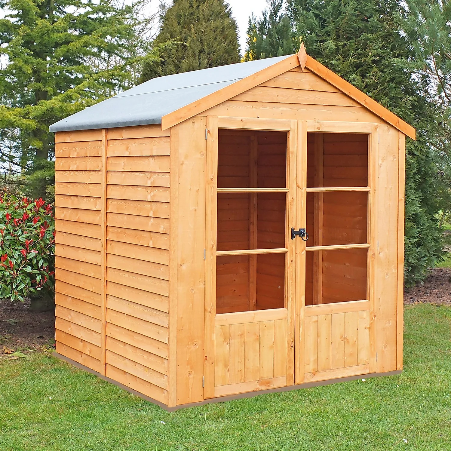Shire 6 X 6ft Oatland Double Door Summerhouse - Image 2