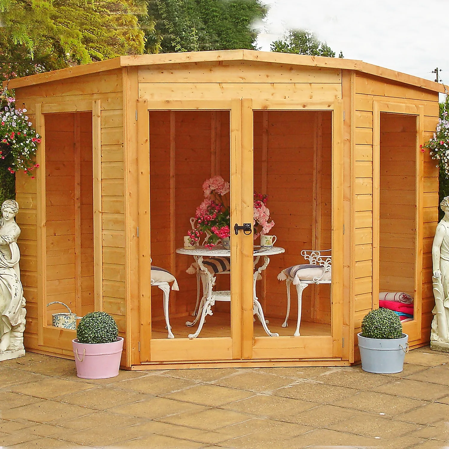 Shire 7 X 7ft Barclay Summerhouse - Including Installation - Image 4