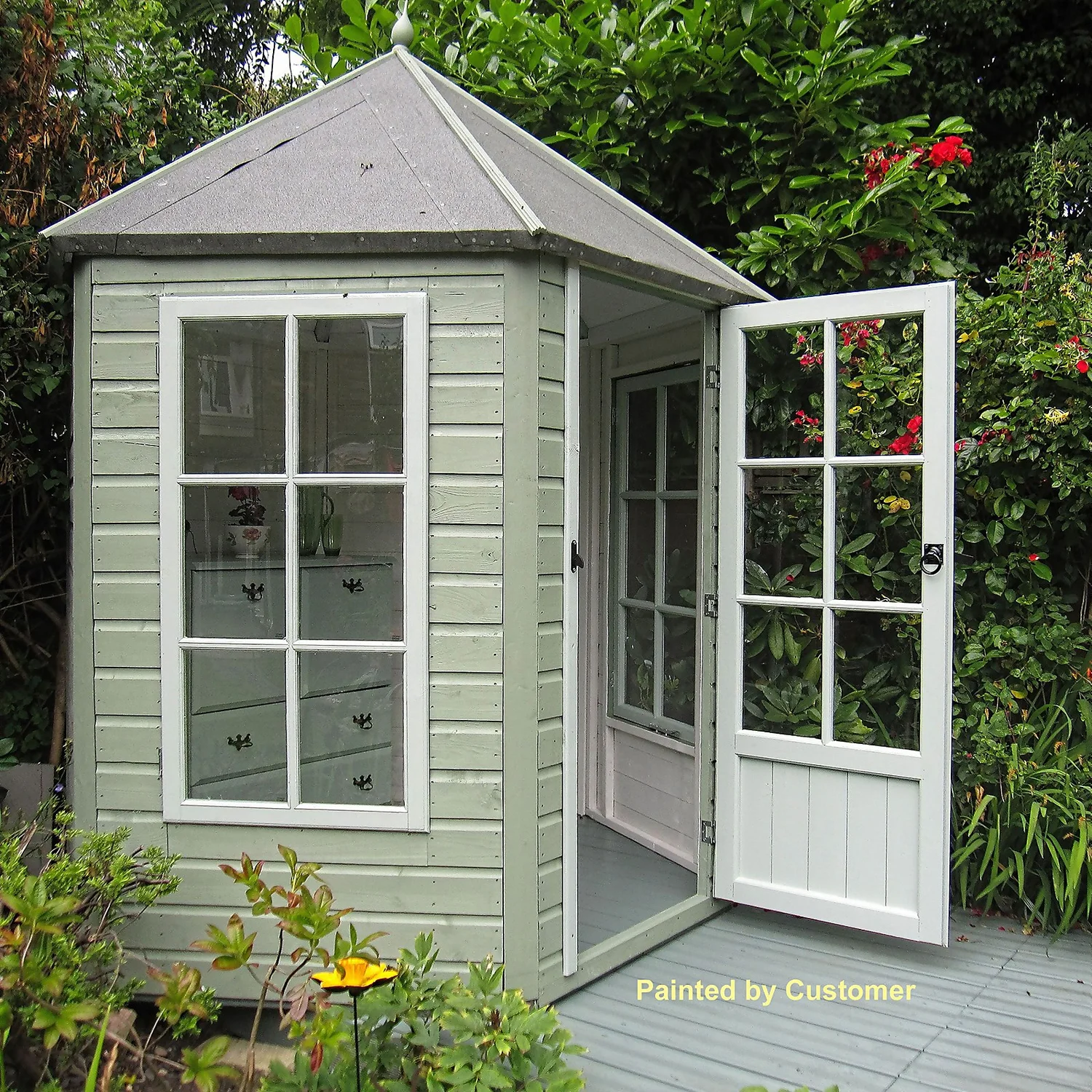 Shire 6 X 6ft Gazebo Summerhouse - Image 8