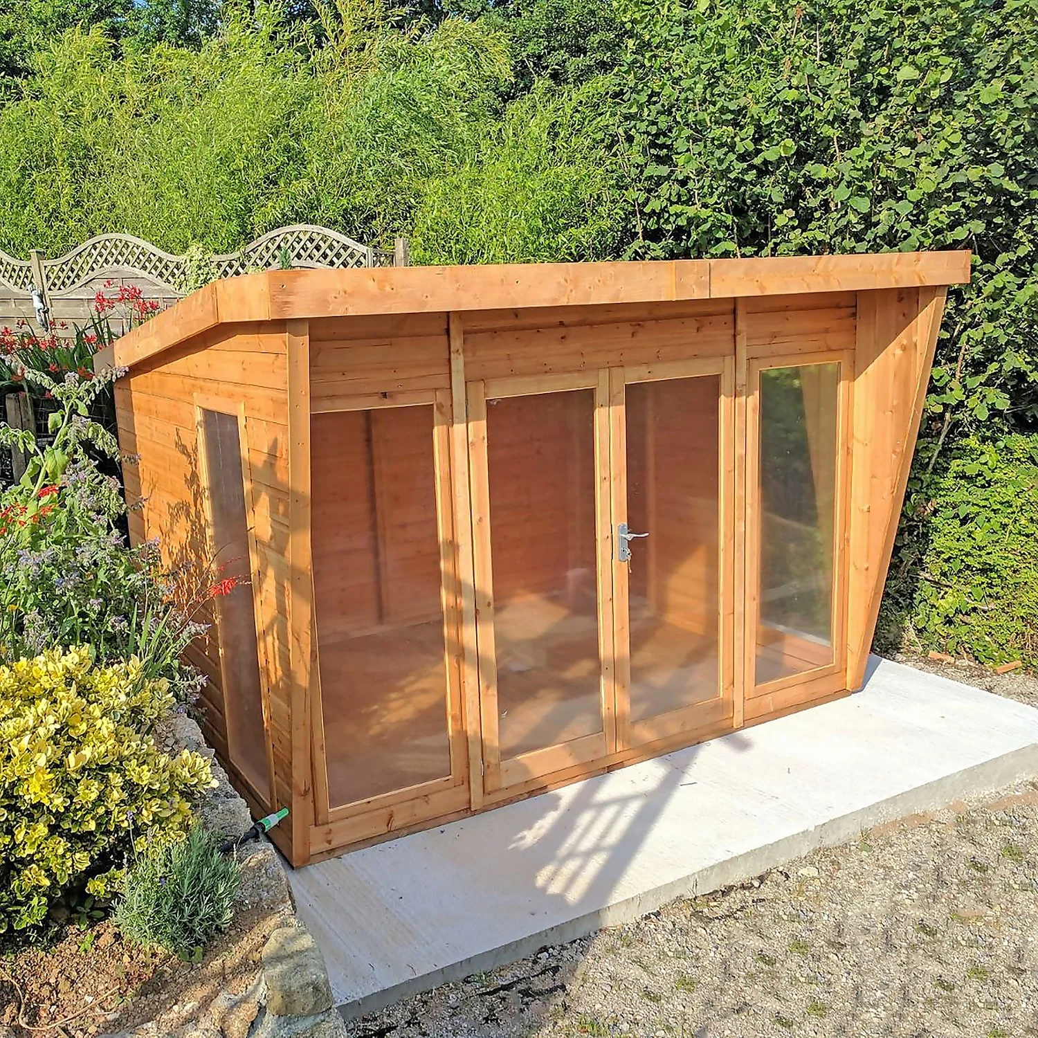 Shire 10 X 8ft Highclere Double Door Summerhouse - Image 10