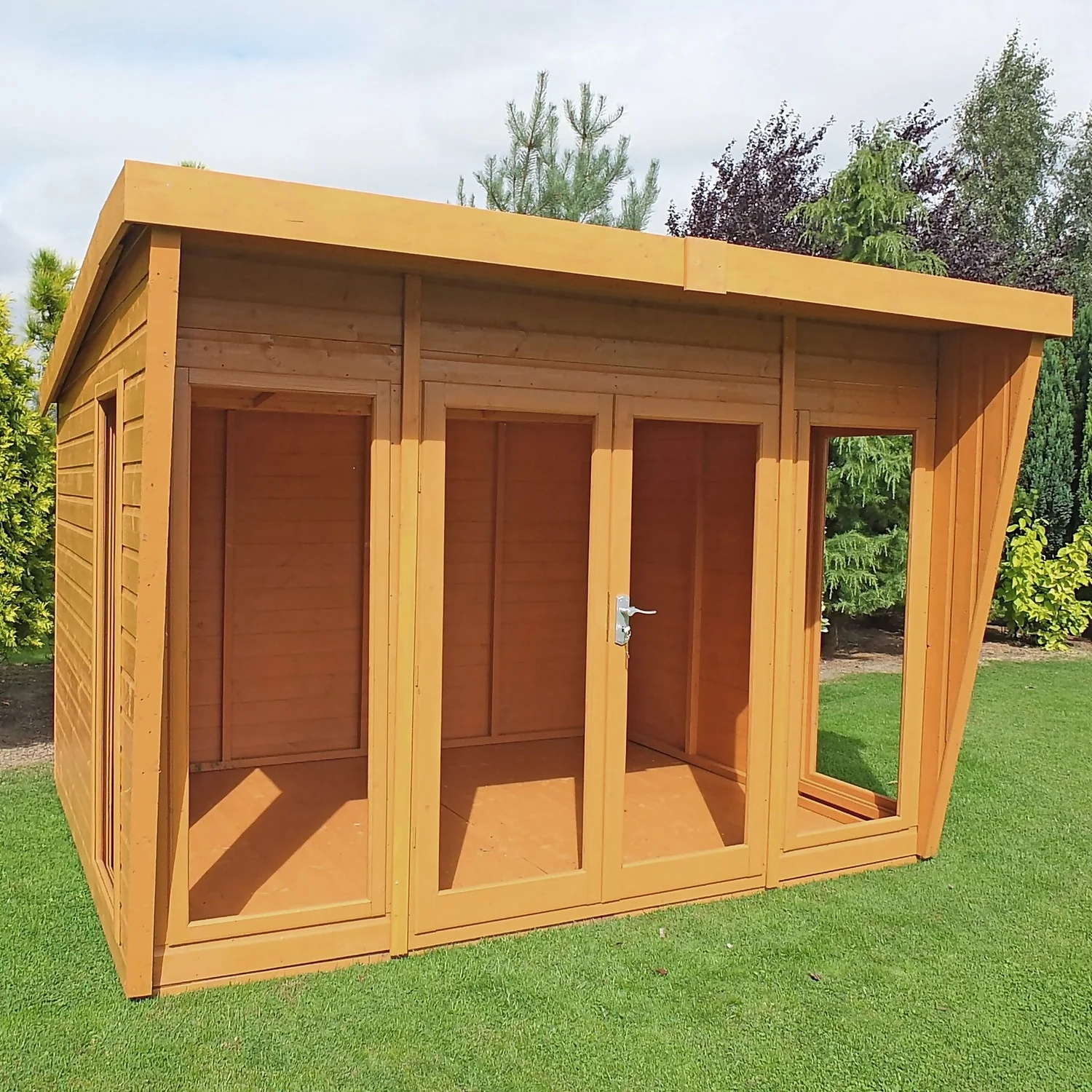 Shire 10 X 8ft Highclere Double Door Summerhouse - Image 9