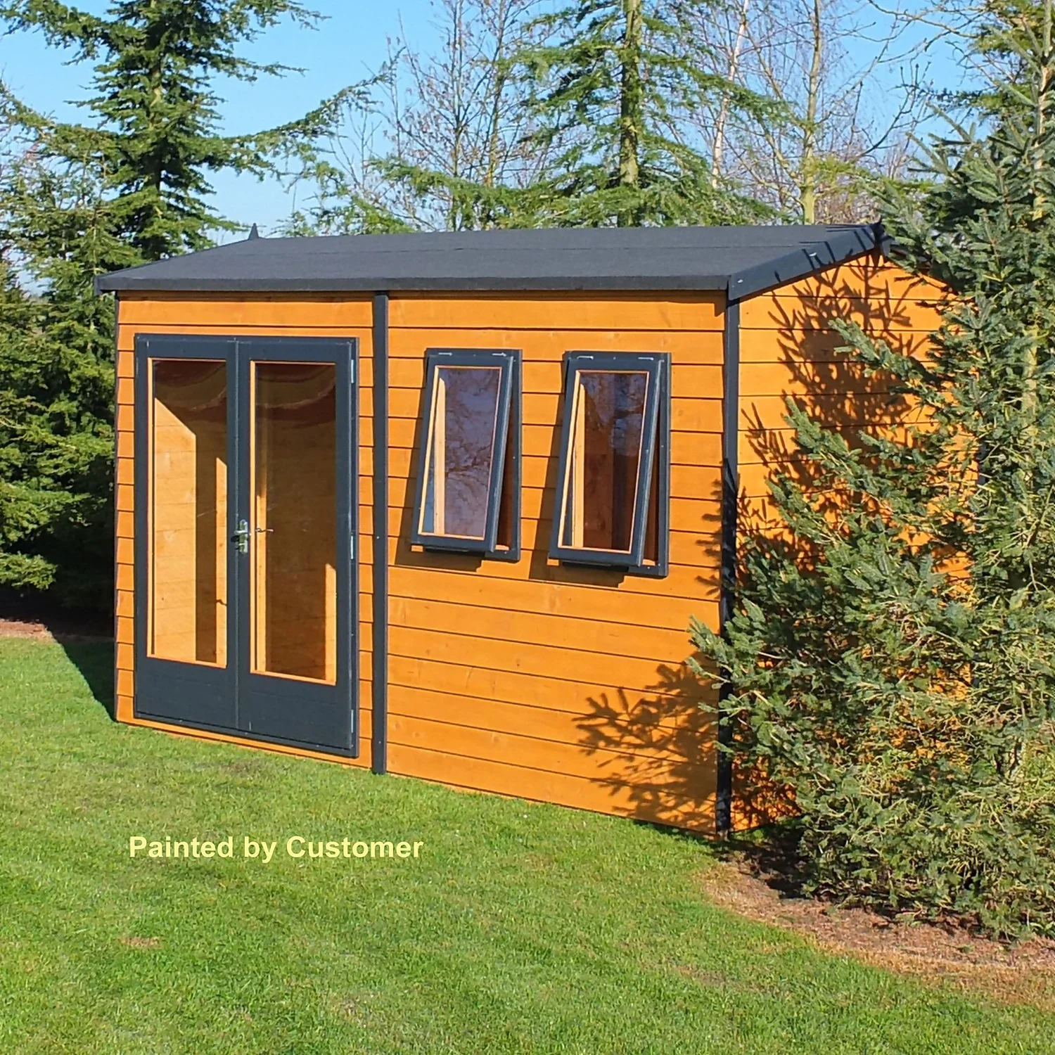 Shire 10 X 7ft Double Door Garden Office - Including Installation - Image 9
