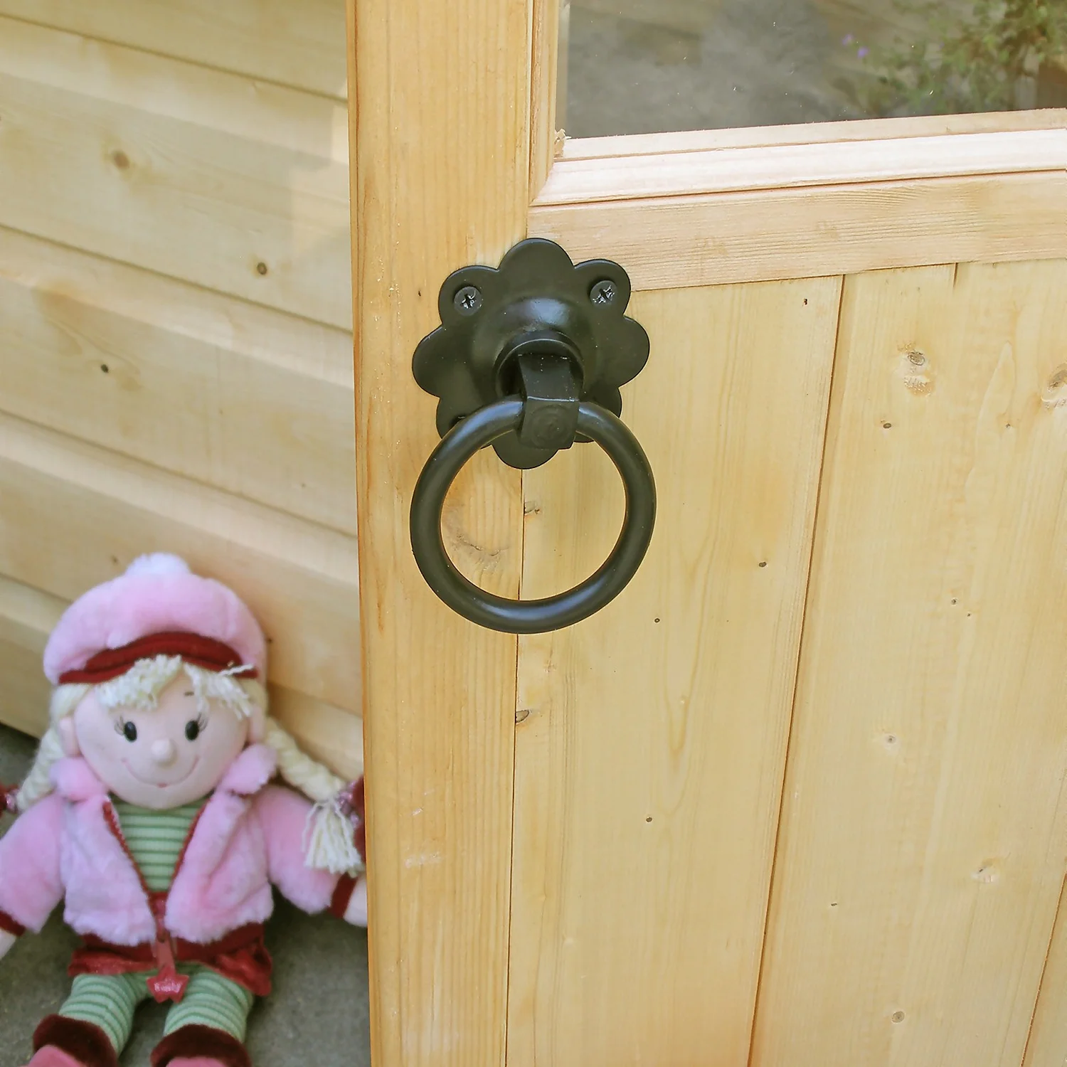 Shire 4 X 4ft Bunny Kids Wooden Playhouse - Image 5