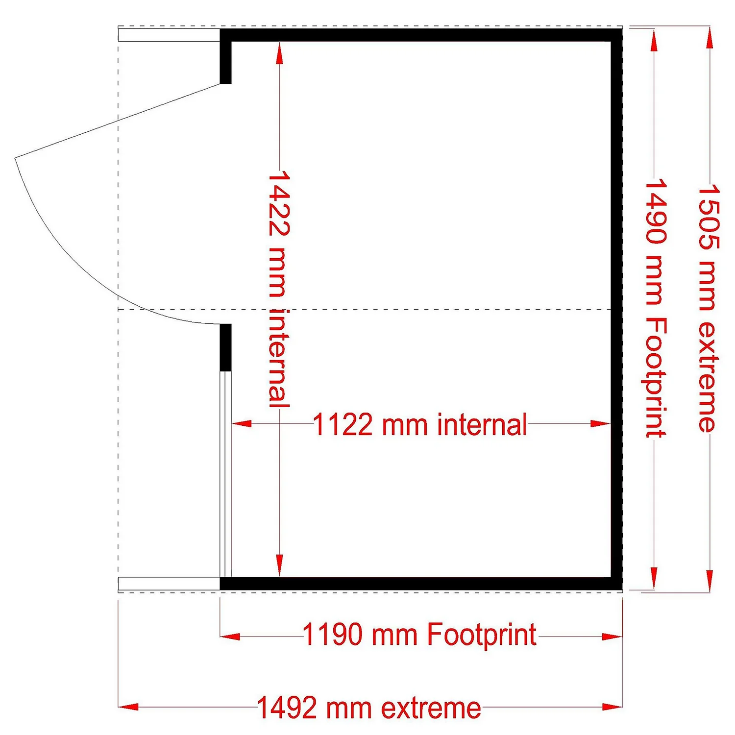 Shire 5 X 4ft Kitty Kids Wooden Playhouse - Image 4