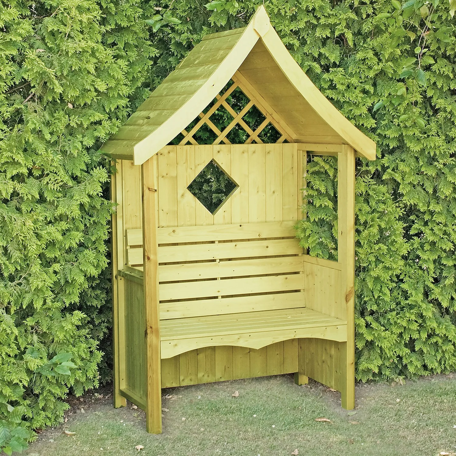 Shire 4x2ft Arum Garden Arbour - Image 2