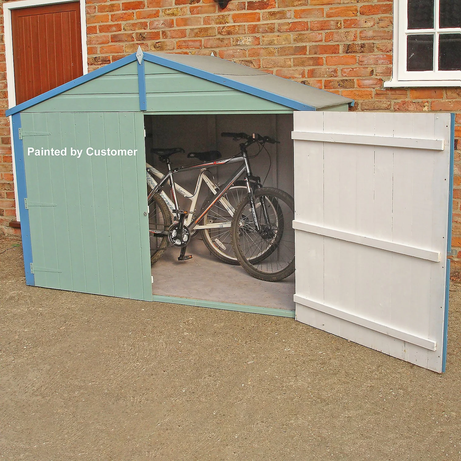 Shire 7 X 3ft Shiplap Double Door Bike Storage - Image 6