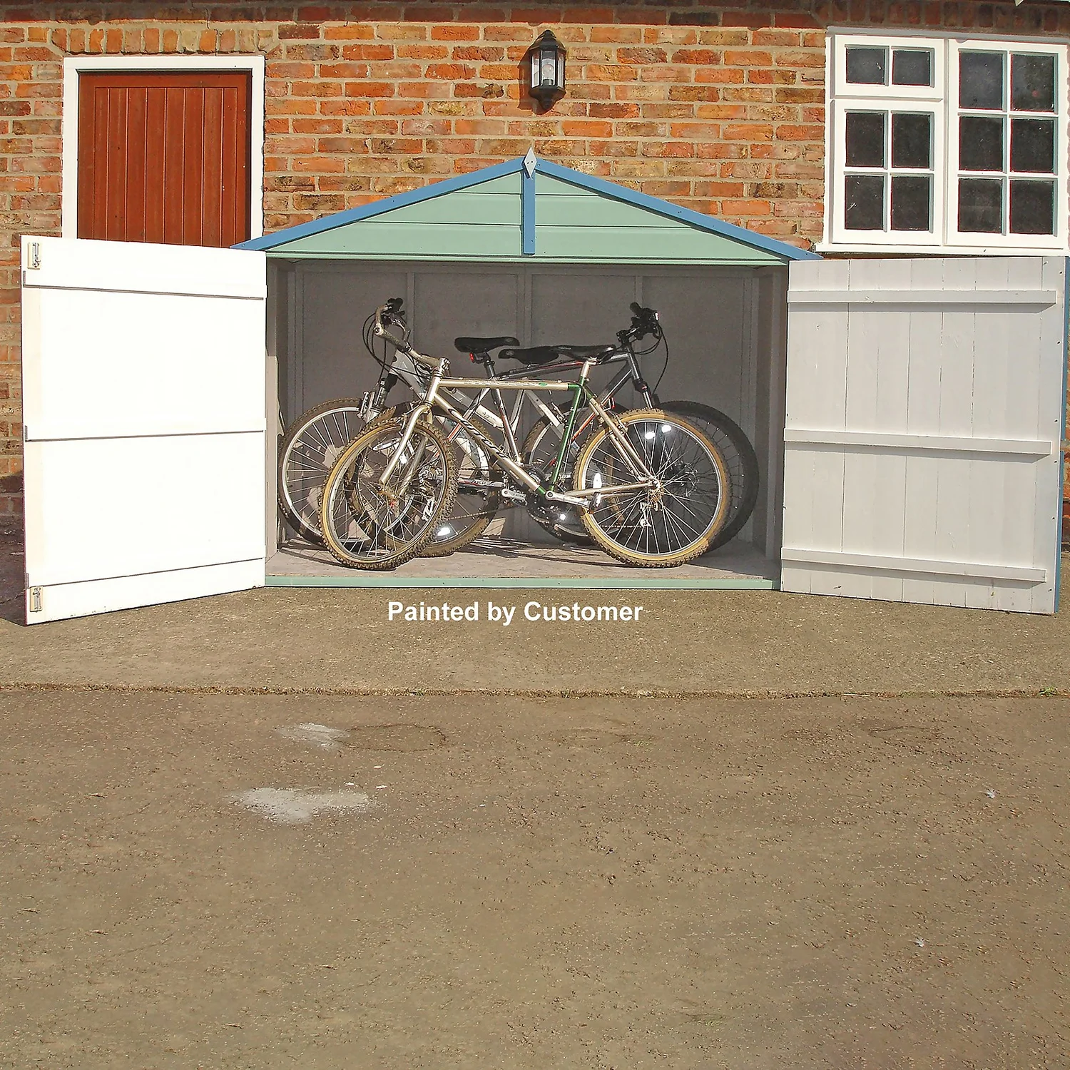Shire 7 X 3ft Shiplap Double Door Bike Storage - Image 5