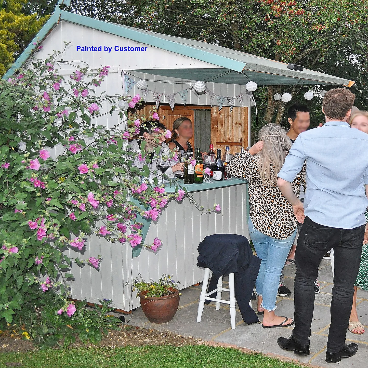 Shire 6x4ft Wooden Garden Bar - Image 2