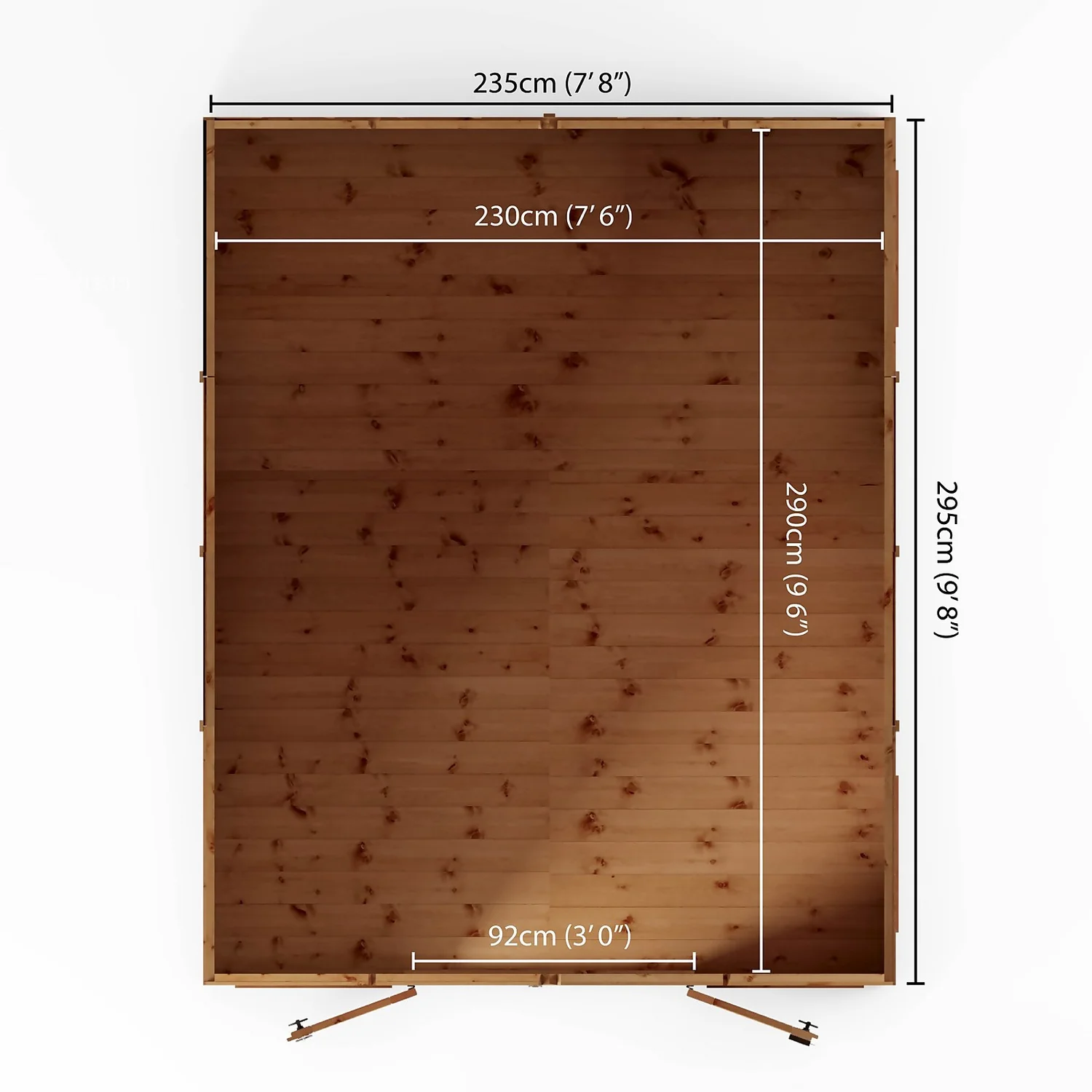 Country Living Premium Hatton 10ft X 8ft Contemporary Summerhouse Painted + Installation - Thorpe Tower Grey - Image 7