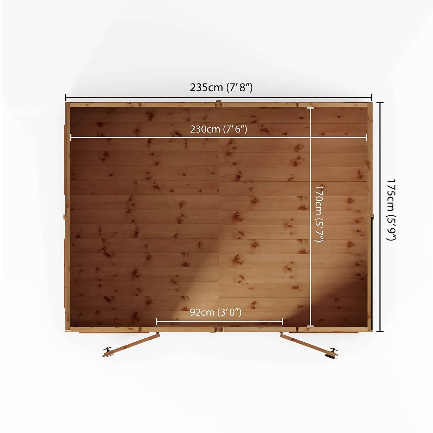 Country Living Premium Hatton 6ft X 8ft Contemporary Summerhouse Painted + Installation - Aurora Green - Image 7