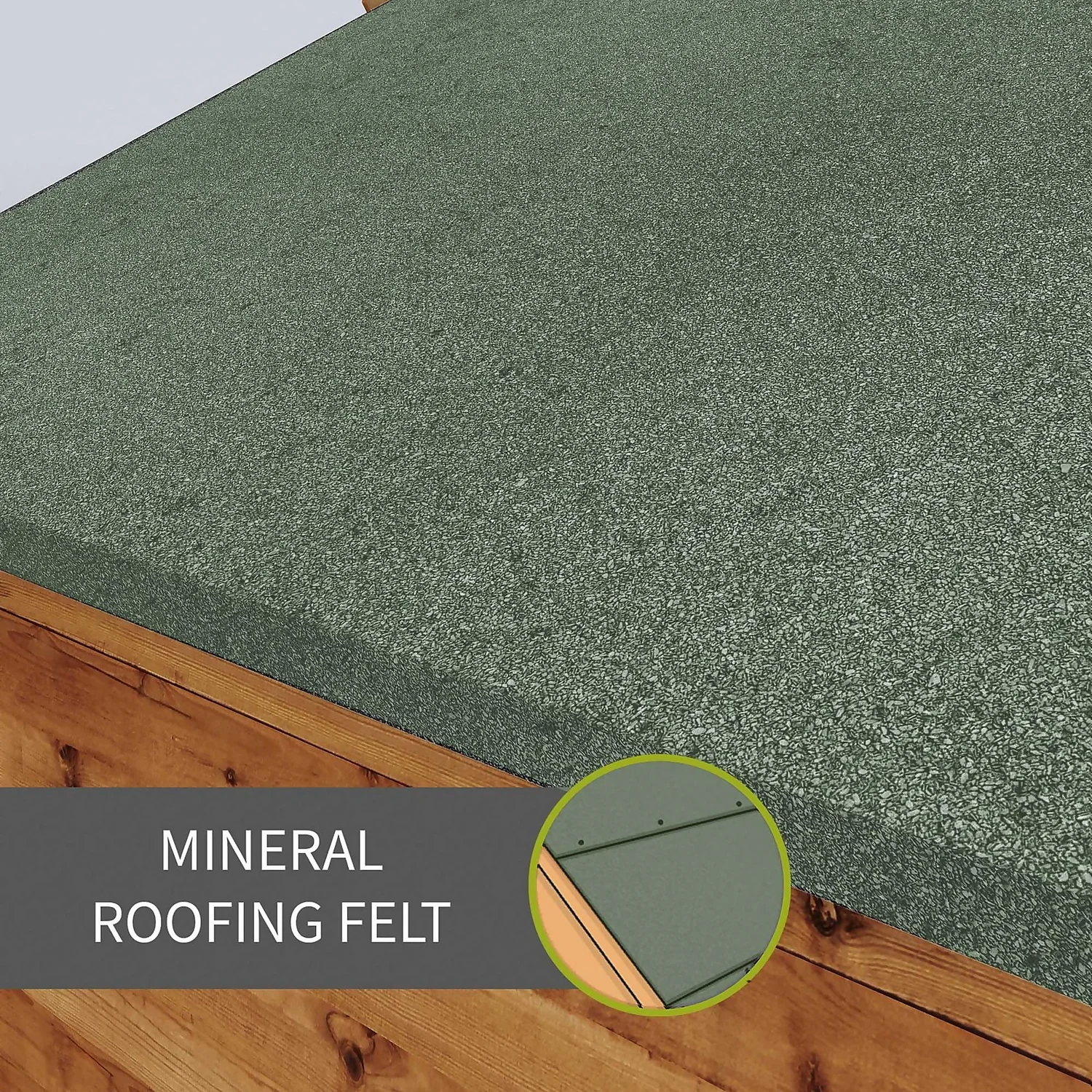 Country Living Premium Hatton 6ft X 8ft Contemporary Summerhouse Painted + Installation - Aurora Green - Image 4