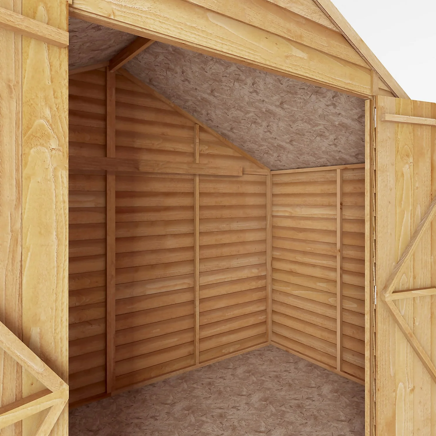 Mercia 5ft X 10ft Overlap Apex Shed - Including Installation - Image 4