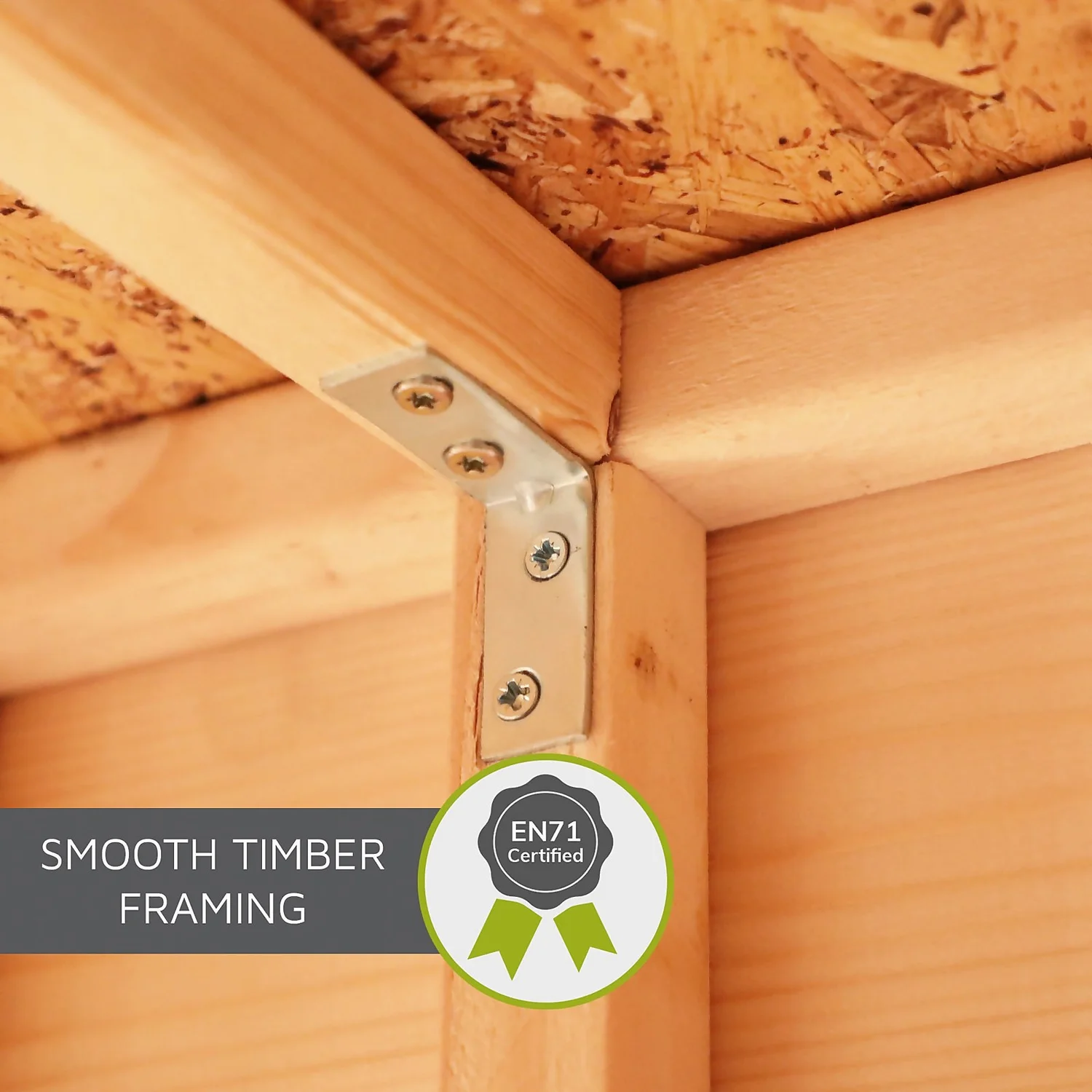 Mercia 6ft X 6ft Dutch Wooden Playhouse - Image 8