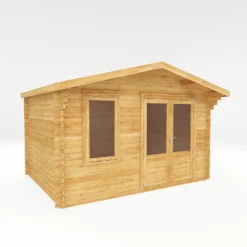 Mercia 4m X 3m Garden Retreat Log Cabin 44mm
