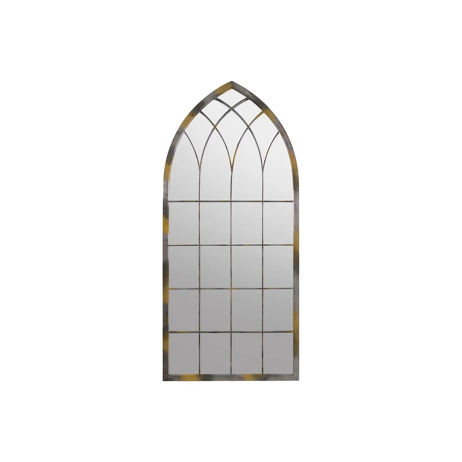 MirrorOutlet Rose Garden Rustic Arch Extra Large Metal Garden Mirror - 161x72cm - Image 2