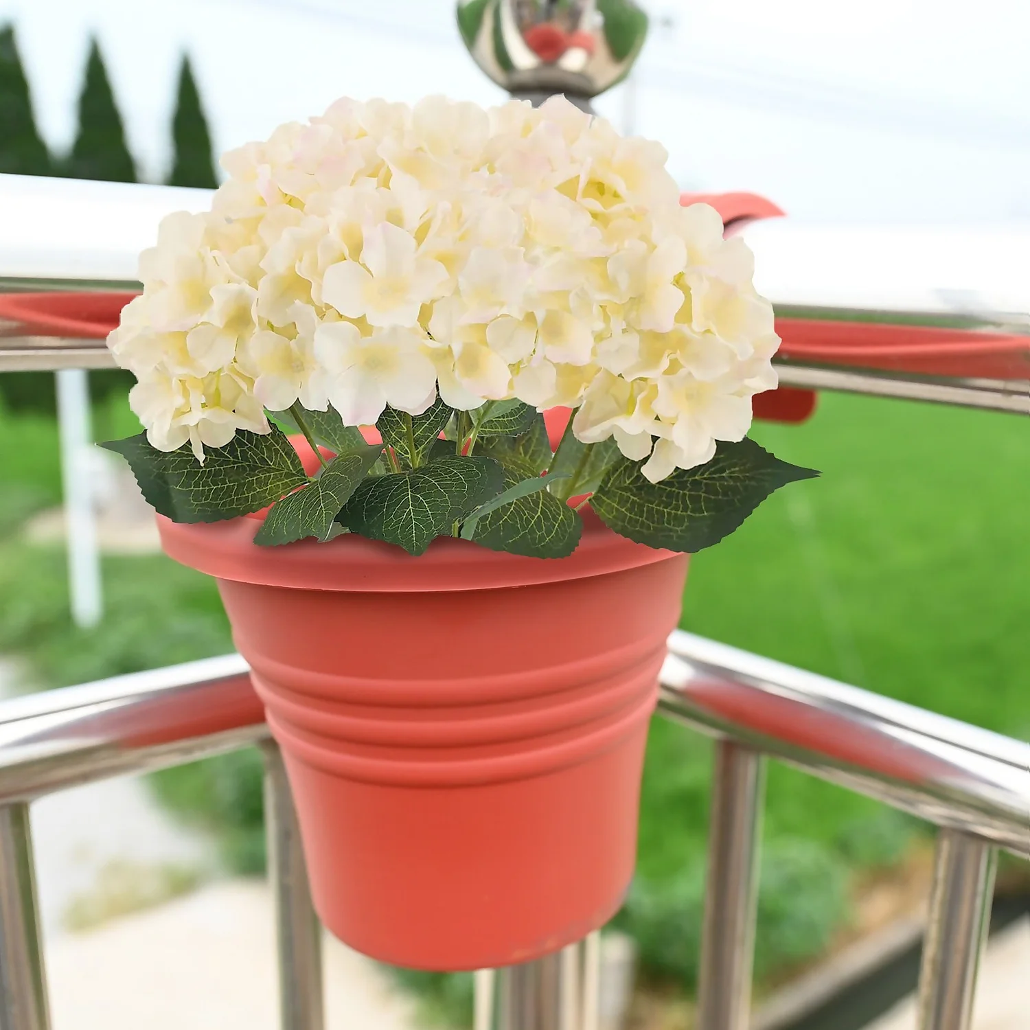 Terracotta Hanging Planter - 27cm - Image 2