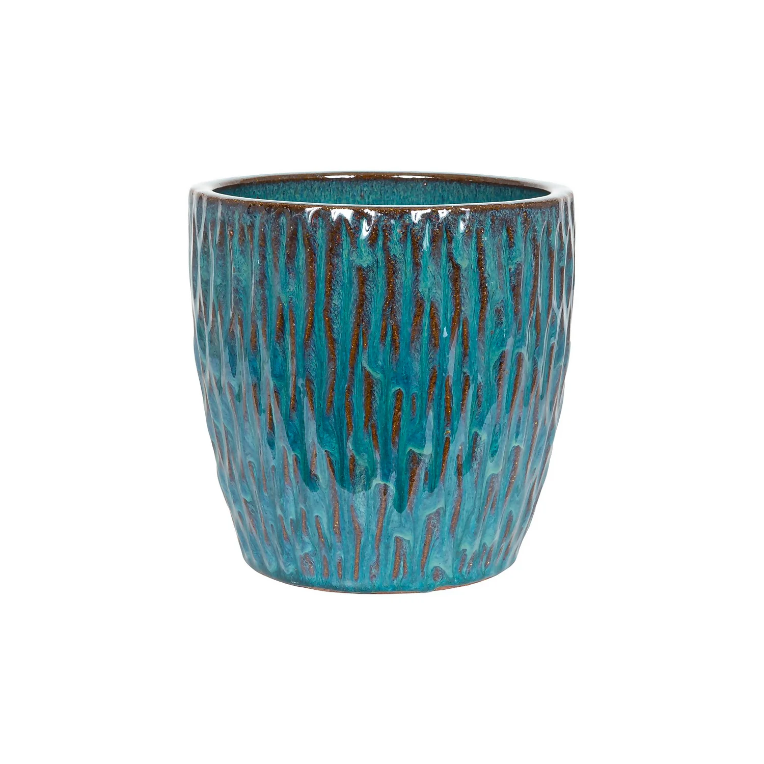 Chiswick Textured Pot Green - 38cm