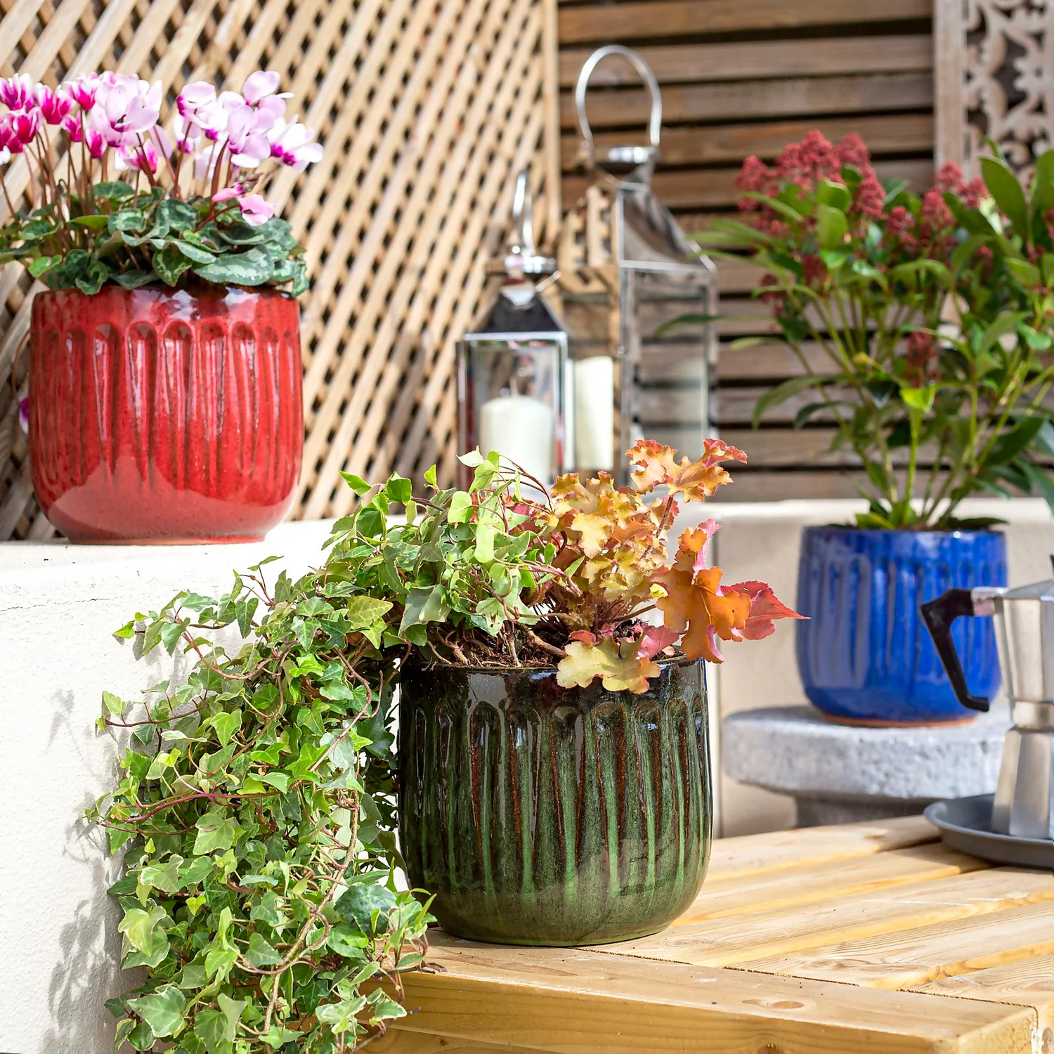 Chiswick Running Pot Green - 30cm - Image 5