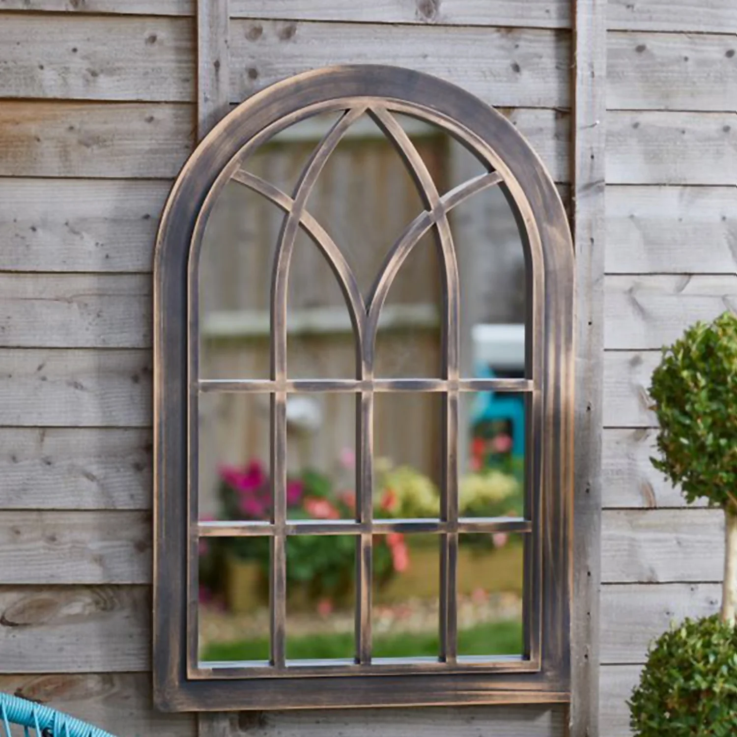 Eden Home And Garden Mirror - Coppergris - Image 2