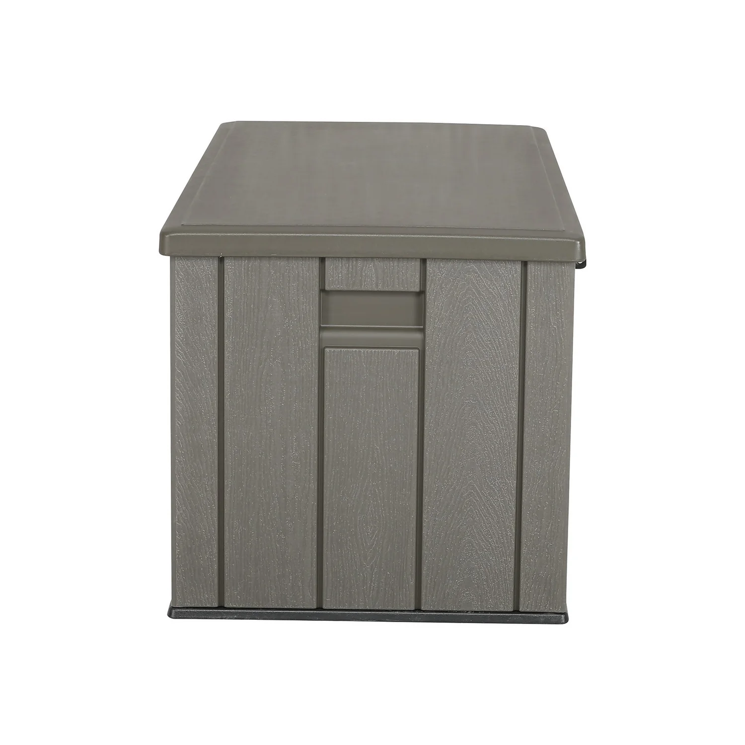 LIFETIME 568L Outdoor Storage Deck Box - Rough-Cut Brown - Image 6