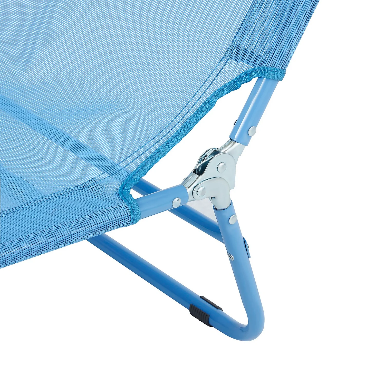 Bahari Folding Sunbed - Blue - Image 3