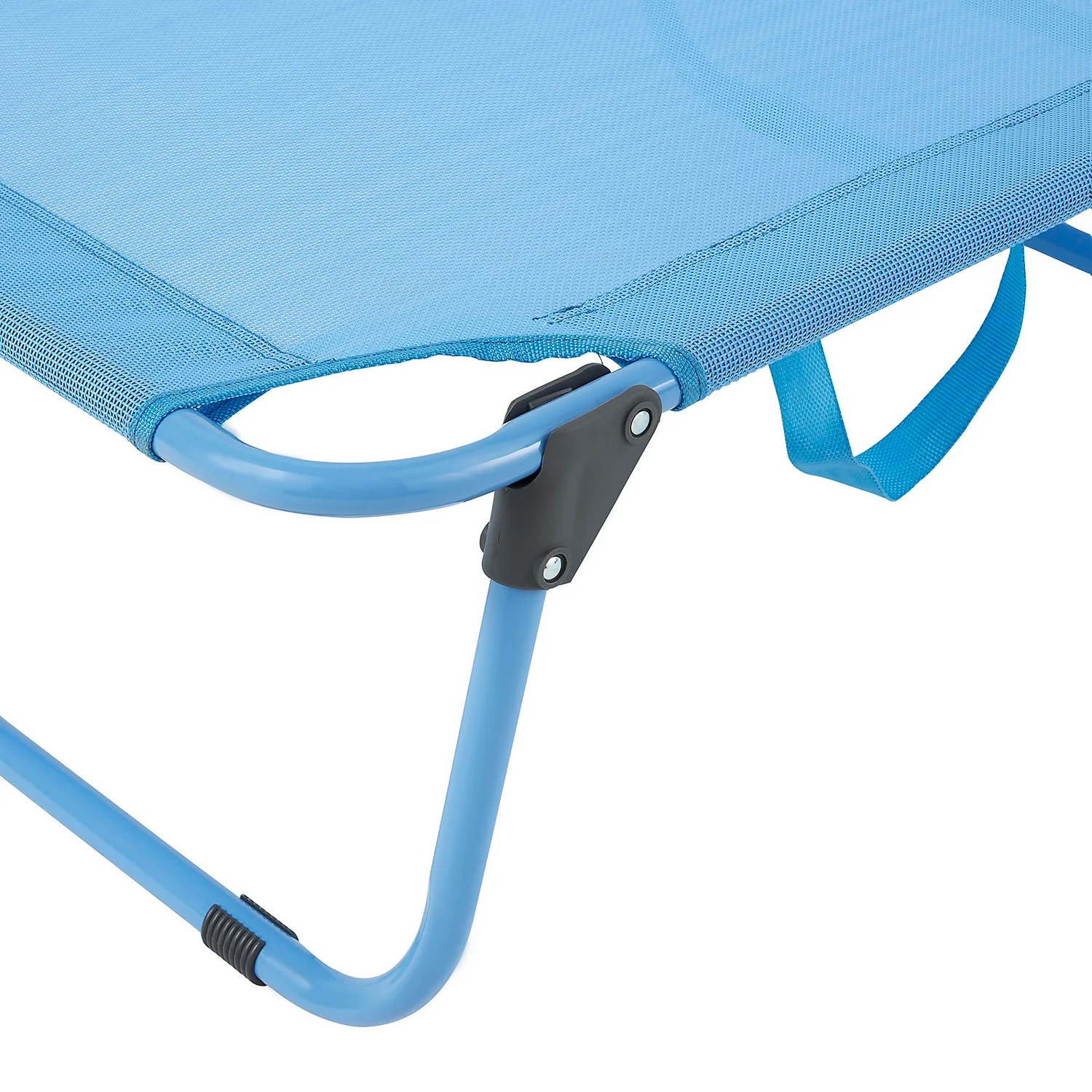 Bahari Folding Sunbed - Blue - Image 4